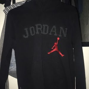 Black Jordan hoodie